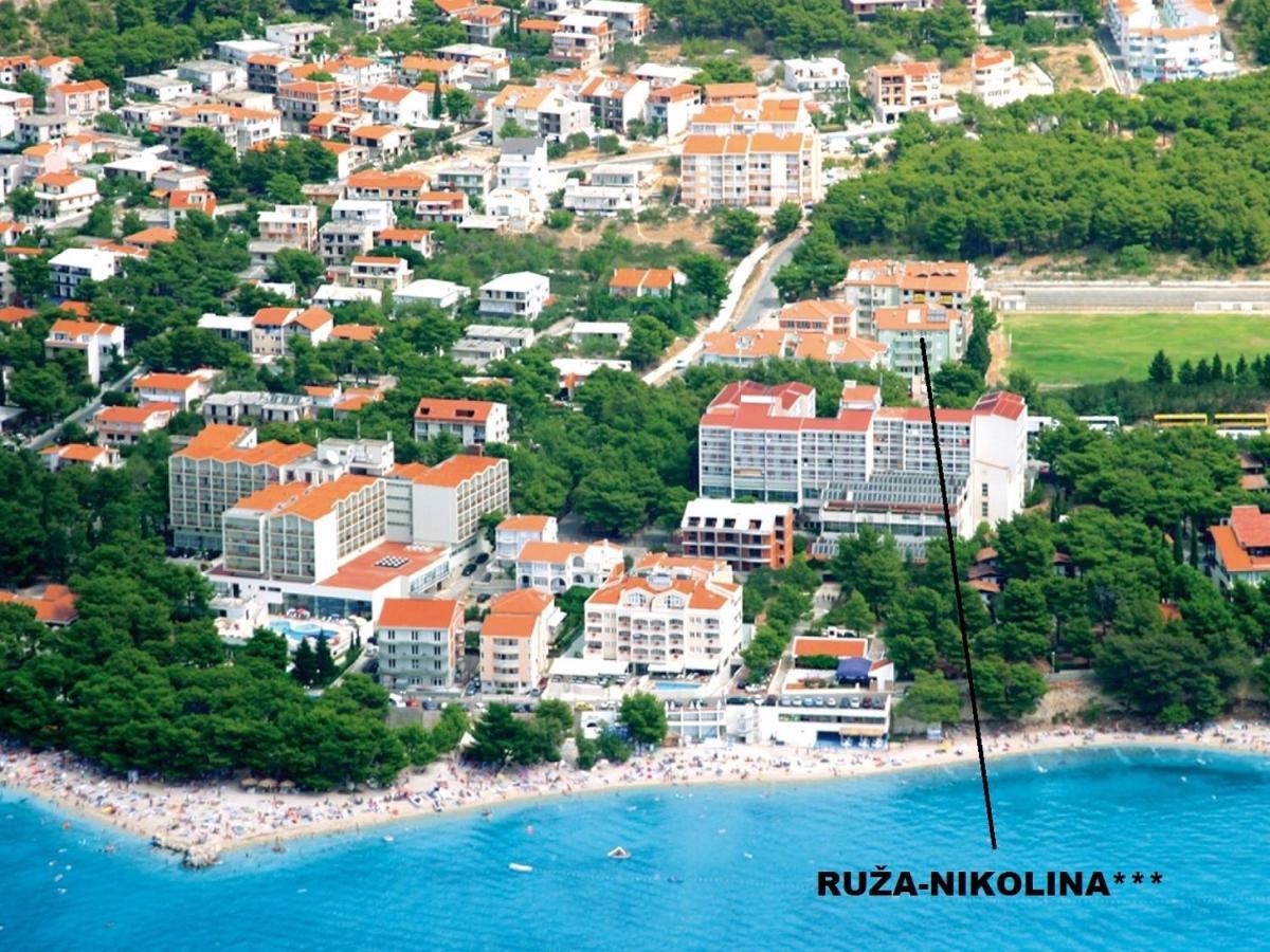 Ruza&Nikolina "1" Apartmani - Baska Voda Exterior photo